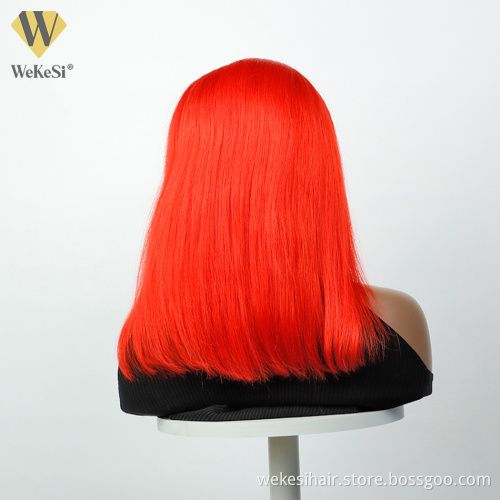 short bob pre-plucked lace wig, ombre 613 human hair Swiss lace front wigs,wholesale cheap short human hair lace bob wigs